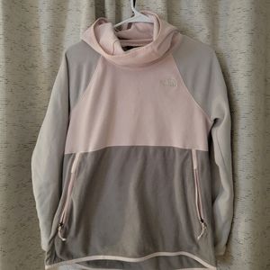 The North Face Hoodie Jacket. Size Small. Pink and Grey